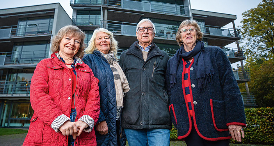 Bild Monica Molin, Ann-Christine Österlindh, Allan Petersén och Christina Bauer.