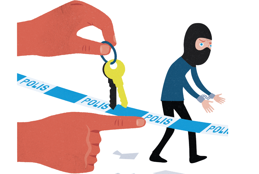 Bostadsrätterna är positiv till regeringens lagförslag som ska göra det lättare för föreningar att säga upp medlemmar som begår brott.